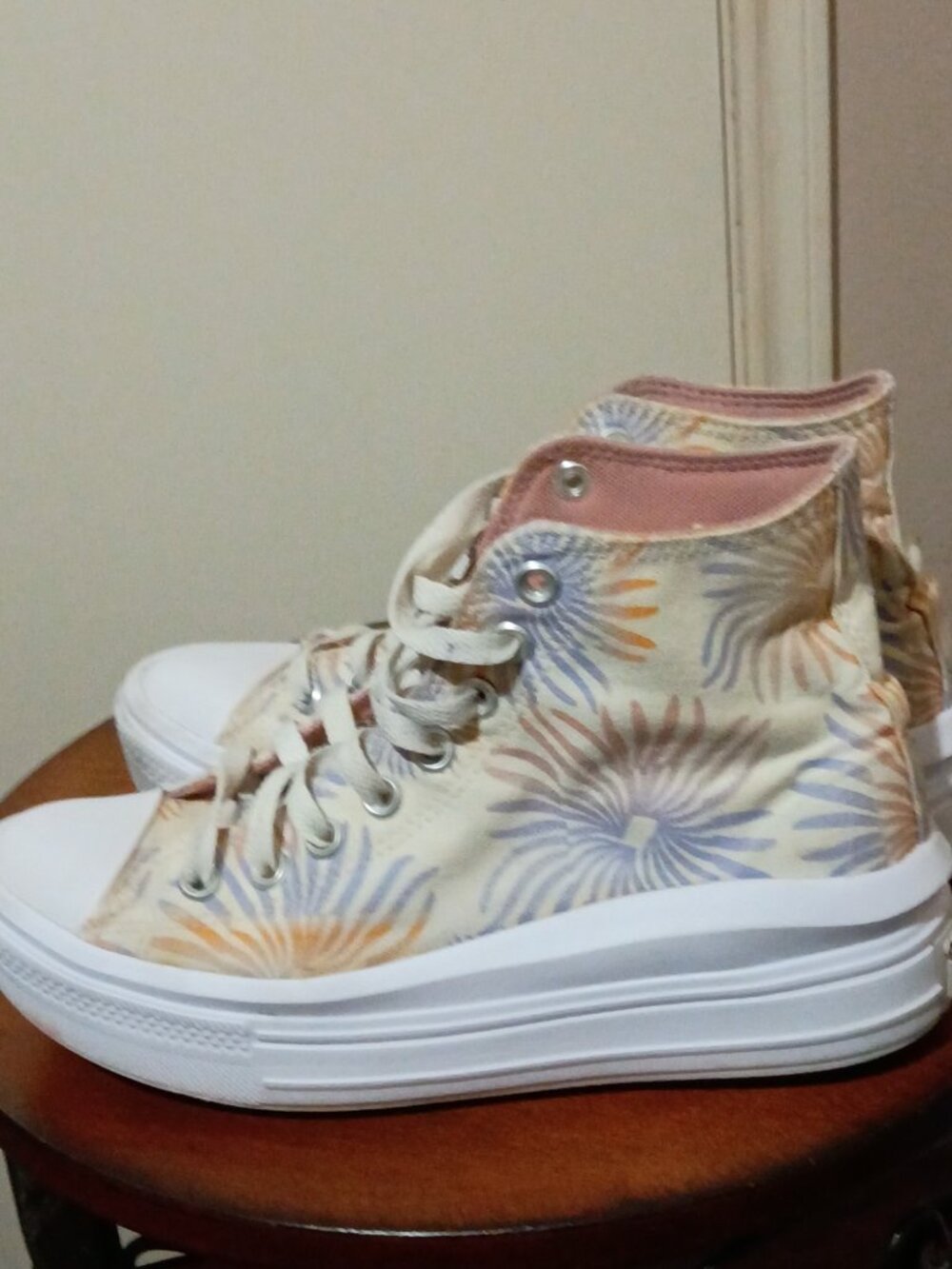 Converse CTAS Move Hi Ultraviolet Peach Dream Women's Shoes Size 9 - Picture 8 of 14